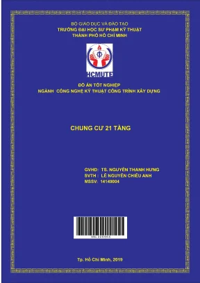 Đồ án hcmute chung cư 21 tầng