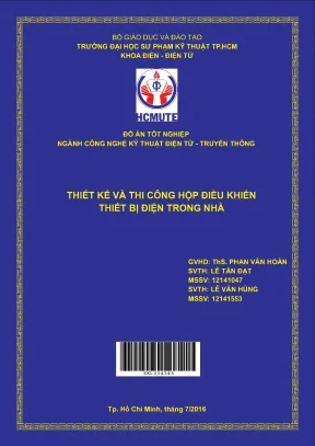 Đồ án hcmute thiết kế và thi công hộp điều khiển thiết bị điện trong nhà