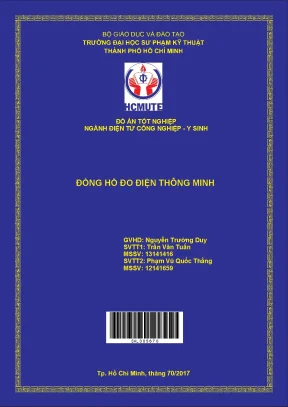 Đồ án hcmute đồng hồ đo điện thông minh