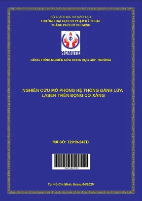 Hcmute nghiên cứu mô phỏng hệ thống đánh lửa laser trên động cơ xăng