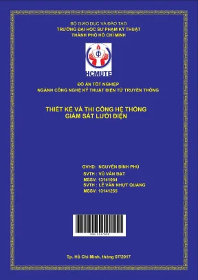 Đồ án hcmute thiết kế thi công hệ thống giám sát lưới điện