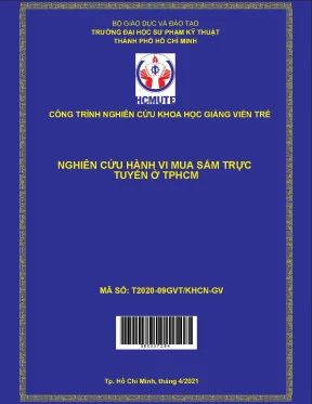 Hcmute nghiên cứu hành vi mua sắm trực tuyến ở tphcm