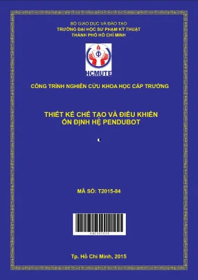 Hcmute thiết kế chế tạo và điều khiển ổn định hệ pendubot