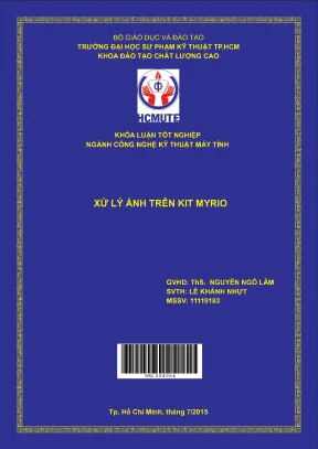 Đồ án hcmute xử lý ảnh trên kit myrio