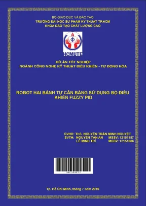 Đồ án hcmute robot hai bánh tự cân bằng sử dụng bộ điều khiển fuzzy pid