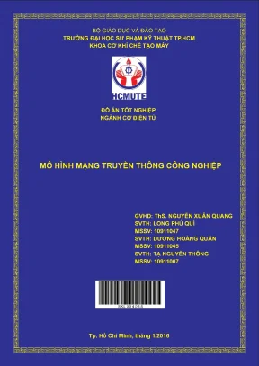 Đồ án hcmute mô hình mạng truyền thông công nghiệp
