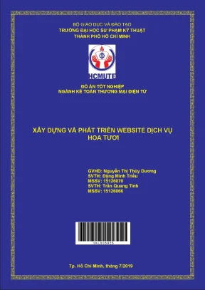 Đồ án hcmute xây dựng và phát triển website dịch vụ hoa tươi