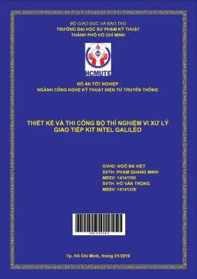 Đồ án hcmute thiết kế và thi công bộ thí nghiệm vi xử lý giao tiếp kit intel galileo