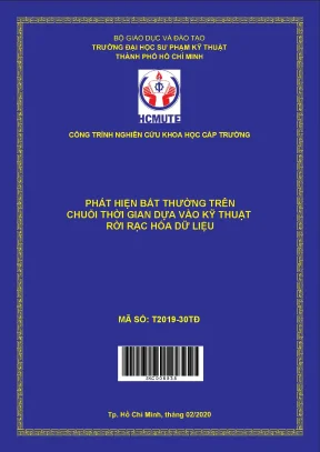 Hcmute phát hiện bất thường trên chuỗi thời gian dựa vào kỹ thuật rời rạc hóa dữ liệu