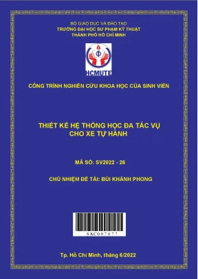 Hcmute thiết kế hệ thống đa tác vụ cho xe tự hành