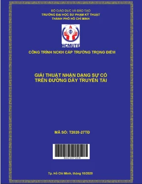 Hcmute giải thuật nhận dạng sự cố trên đường dây truyền tải