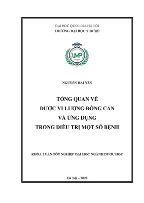 Tổng quan về dược vi lượng đồng căn và ứng dụng trong điều trị một số bệnh