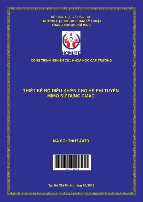 Hcmute thiết kế bộ điều khiển cho hệ phi tuyến mimo sử dụng cmac
