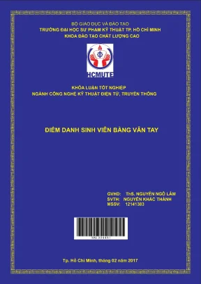 Đồ án hcmute điểm danh sinh viên bằng vân tay