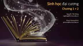 Tiểu luận slide thuyết trình sinh học đại cương thành phần hóa học và các loại liên kết