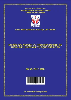 Hcmute nghiên cứu nguyên lý thực hiện mô hình hệ thống điều khiển ghế tự động trên ô tô