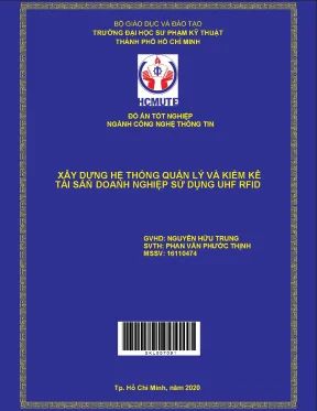 Đồ án hcmute xây dựng hệ thống quản lý và kiểm kê tài sản doanh nghiệp sử dụng uhf rfid