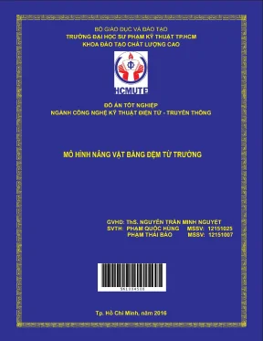 Đồ án hcmute mô hình nâng vật bằng đệm từ trường