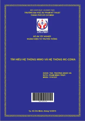 Đồ án hcmute tìm hiểu hệ thống mimo và hệ thống mc cdma