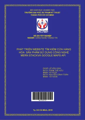 Đồ án hcmute phát triển website tìm kiếm cửa hàng hóa sản phẩm sử dụng công nghệ mern stack và google maps api