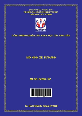 Hcmute mô hình xe tự hành