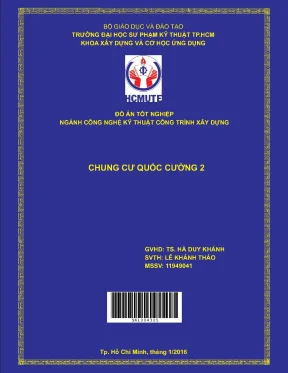 Đồ án hcmute chung cư quốc cường 2
