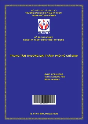 Đồ án hcmute trung tâm thương mại thành phố hồ chí minh