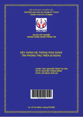 Đồ án hcmute xây dựng hệ thống ứng dụng tìm phòng trọ trên di động