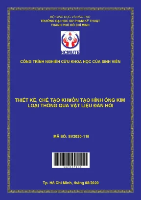 Hcmute thiết kế chế tạo khuôn tạo hình ống kim loại thông qua vật liệu đàn hồi