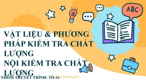 Tiểu luận vật liệu phương pháp kiểm tra chất lượng nội kiểm tra chất lượng