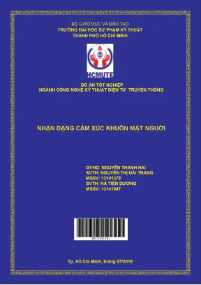 Đồ án hcmute nhận dạng cảm xúc trên khuôn mặt người