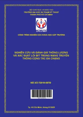 Hcmute nghiên cứu và đánh giá thông lượng và xác suất lỗi bit trong mạng truyền thông cộng tác đa chặng