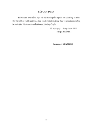 Luận án tiến sĩ chuyên ngành kỹ thuật tài nguyên nước ứng dụng công nghệ viễn thám và hệ thông tin địa lý đánh giá mức độ xói mòn đất khu vực huyện tương dương tỉnh nghệ an
