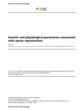 Luận án tiến sỹ về di truyền và sinh sản hàu phd thesis 2016
