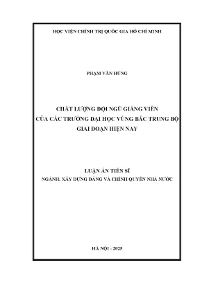 Luận án phạm văn hùng