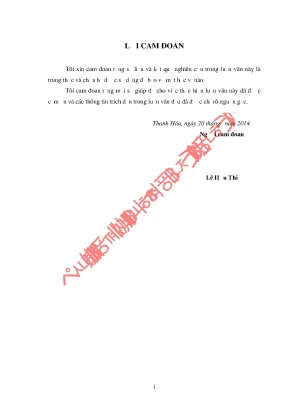 Luận văn thạc sỹ khoa học kinh tế cải thiện môi trường kinh doanh cho doanh nghiệp nhỏ và vừa trên địa bàn huyện tĩnh gia tỉnh thanh hóa