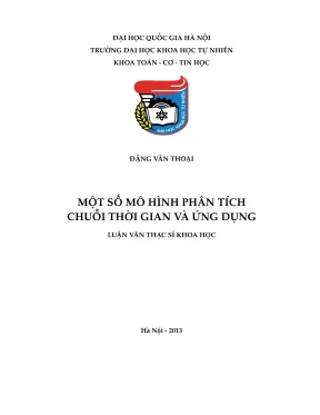 Luận văn thạc sĩ khoa học nghiên cứu biến động của lượng mưa mùa mưa khu vực đông bắc