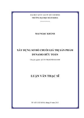 Luận văn thạc sĩ quản trị kinh doanh xây dựng sơ đồ chuỗi giá trị sản phẩm dynamo hữu toàn