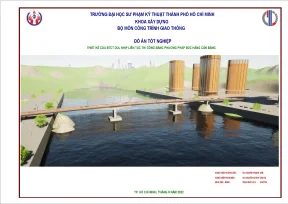 Đồ án tốt nghiệp thiết kế cầu btct dul nhịp liên tục thi công bằng phương pháp đúc hẫng cân bằng