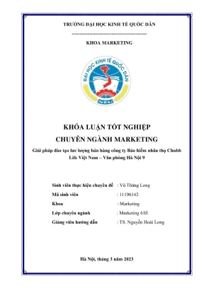 Khóa luận tốt nghiệp giải pháp hoàn thiện hoạt động truyền thông online cho dịch vụ facebook ads thuộc công ty cổ phần quảng cáo cổng adsplus