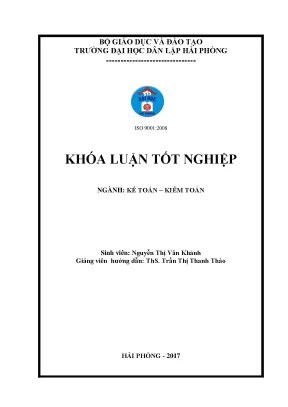 Khóa luận tốt nghiệp kế toán kiểm toán hoàn thiện công tác kế toán doanh thu chi phí và xác định kết quả kinh doanh tại chi nhánh tổng công ty xăng dầu việt nam công ty tnhh mtv xí nghiệp tổng kho xăng dầu đình vũ