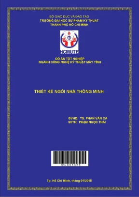 Thiết kế ngôi nhà thông minh đồ án tốt nghiệp ngành kỹ thuật máy tính