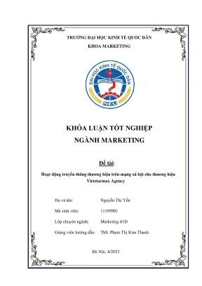 Khóa luận tốt nghiệp hoạt động truyền thông nội bộ tại công ty tnhh mathpresso việt nam