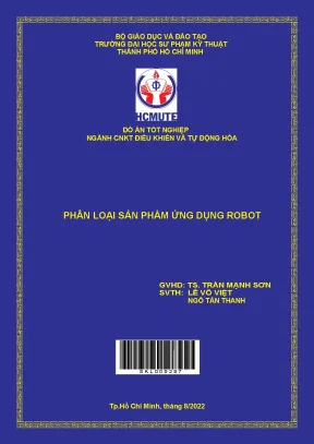 Phân loại sản phẩm ứng dụng robot đồ án tốt nghiệp ngành cn kỹ thuật điều khiển và tự động hóa