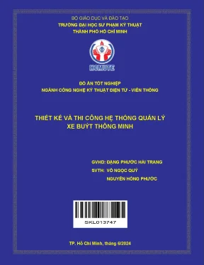Đồ án tốt nghiệp công nghệ kỹ thuật điện tử viễn thông thiết kế và thi công hệ thống quản lý xe buýt thông minh