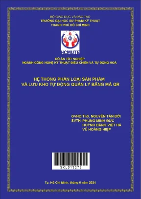 Đồ án tốt nghiệp hệ thống phân loại sản phẩm và lưu kho tự động quản lý bằng mã qr