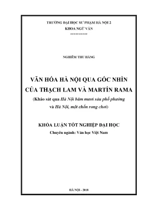 Khóa luận tốt nghiệp vấn đề hôn nhân và gia đình trong tiểu thuyết thời xa vắng của lê lựu