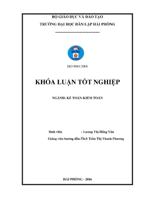 Khoá luận tốt nghiệp hoàn thiện tổ chức kế toán hàng hóa tại công ty trách nhiệm hữu hạn thương mại chí chung