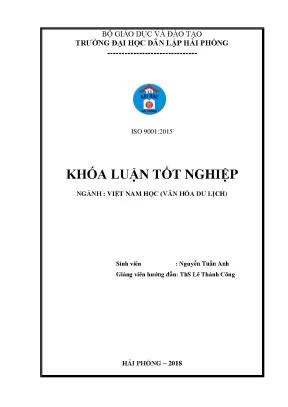 Khoá luận tốt nghiệp một số giải pháp nâng cao hiệu quả kinh doanh tại công ty du lịch vietravel chi nhánh hải phòng
