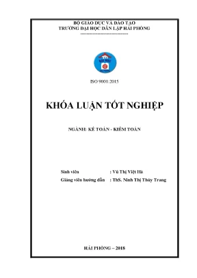 Khoá luận tốt nghiệp hoàn thiện công tác kế toán doanh thu chi phí và xác định kết quả kinh doanh tại công ty tnhh tuấn châu